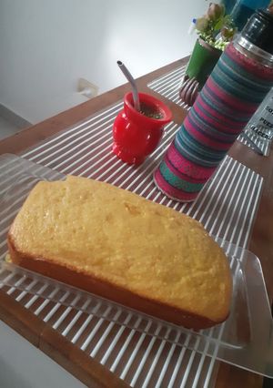 Una foto de Budín de mandarina