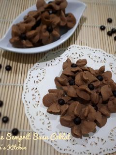 Foto resep Kue Semprit Susu Coklat (3 Bahan)