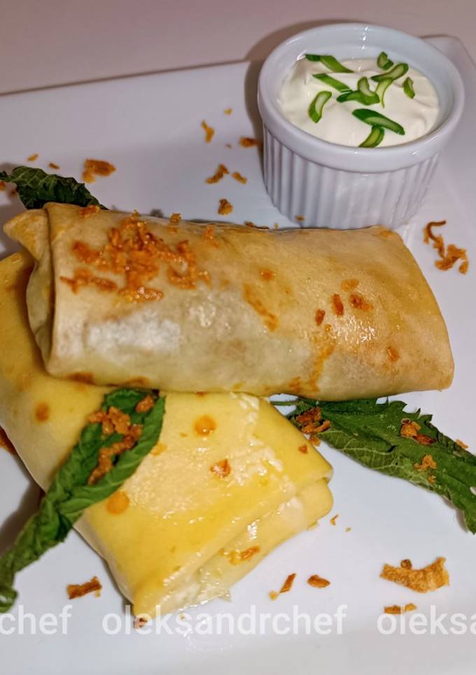 Млинці з потрошками