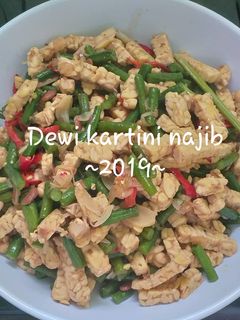 Foto resep Tumis kacang panjang tauco