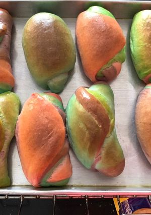 Foto resep Roti Rainbow (kosongan)