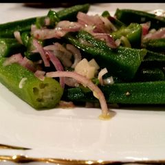 A picture of Okra Salad.