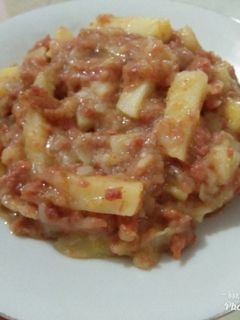 Foto resep Tumis kortang (kornet kentang) untuk si kecil