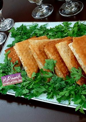 عکسی از دستور سمبوسه پیتزایی