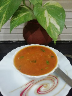 A picture of Punjabi Kidney Beans Curry.