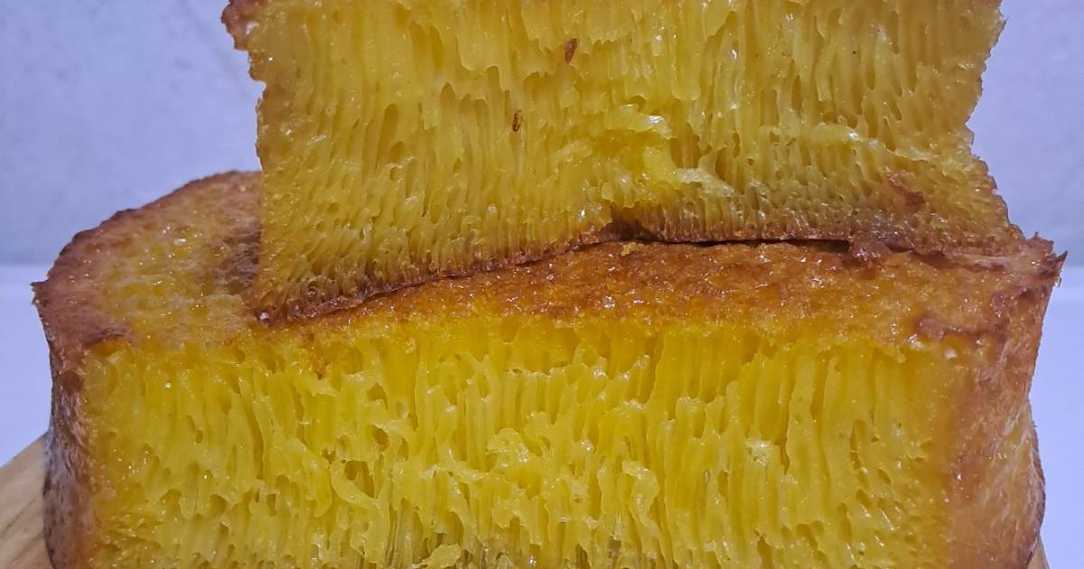 Resep Bika Ambon, Lembut Bersarang &amp Anti Gagal Favorit Bunda