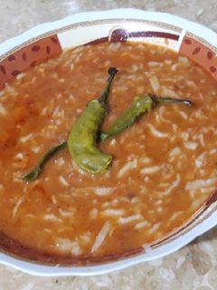 صورة لوصفة حسوة(مقطعة)