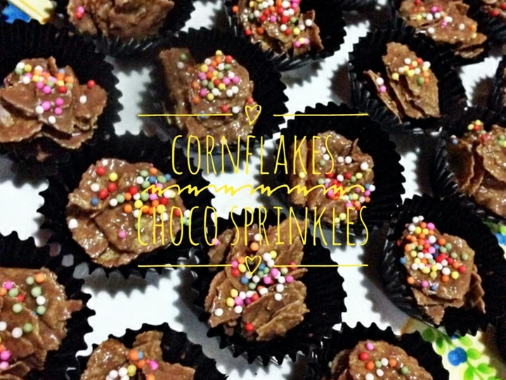 Cara Gampang Menyiapkan Resep Cornflakes choco sprinkles yang Sempurna Anti Ribet, Lezat
