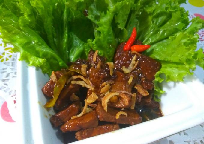 Semur Daging Pedas Manis