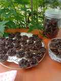 Triple chocolate cookies