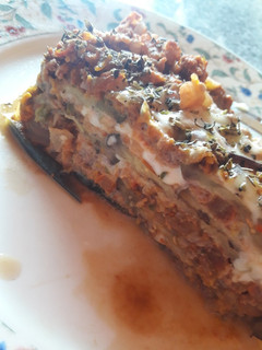 Una foto de Lasagna de berenjenas
