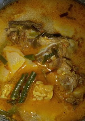 Foto resep Sayur Lodeh Rebung dan Kacang Panjang