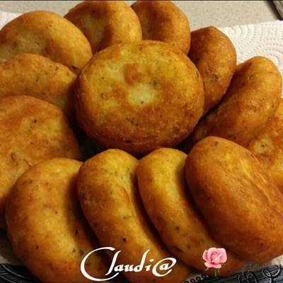 Tortitas de papa con atún 🌹 Receta de Compartiendo sazón con Claudia 🌹.- CookpadCompartir un CooksnapCompartir-image