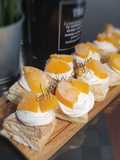 PELBAGAI MASAKAN PASTRY : MINI PEACH STRUDLE