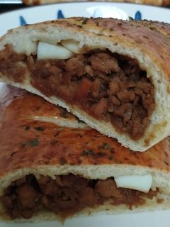 Foto resep Calzone ayam (pizza tutup)