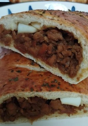 Foto resep Calzone ayam (pizza tutup)