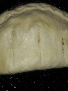 Una foto de Relleno para calzones de pollo y choclo🌽