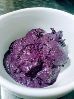 Una foto de Helado casero de mora