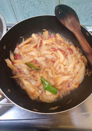 Foto resep Oseng Jamur Pedas Manis