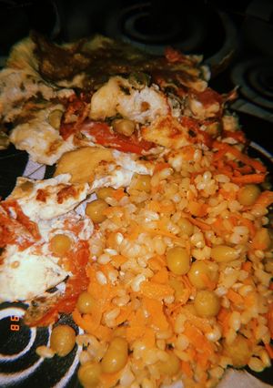 Una foto de Como cocinar arroz yamaní