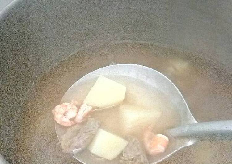 Resep Sop daging dan udang keto, Sempurna