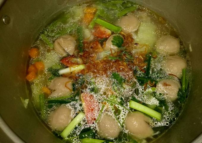 Resep Sayur Sop Baso Oleh Yanti Sitta Cookpad