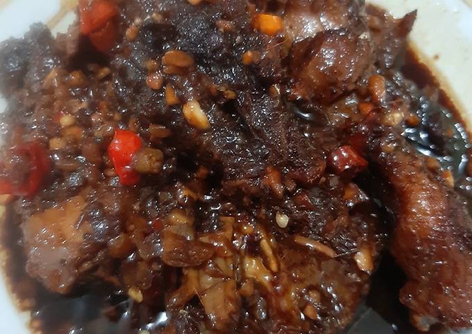 Ayam kecap khas palembang