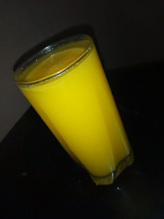 A picture of Mango juice.