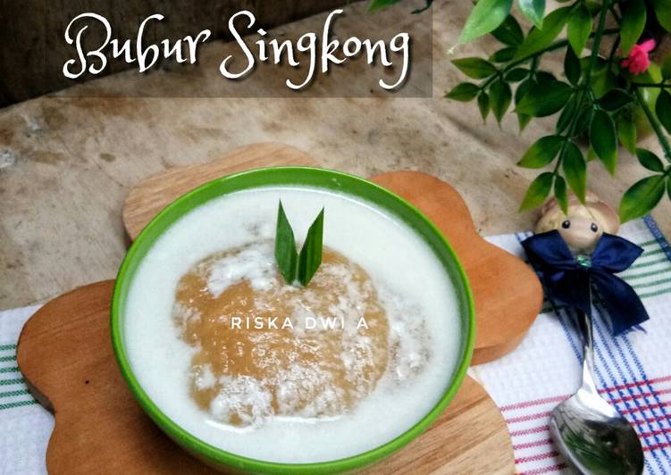Anti Ribet, Bikin Bubur Singkong Kekinian