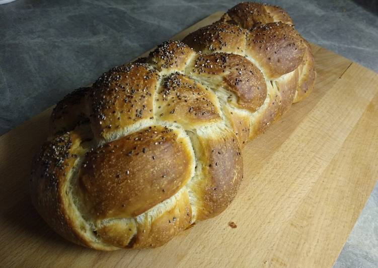 Recipe of Speedy Vegan Sourdough Challah