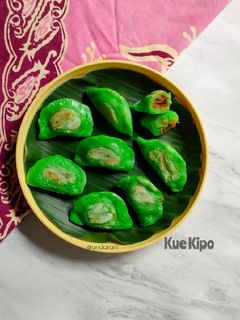 Foto resep Kue Kipo (isi unti kelapa)