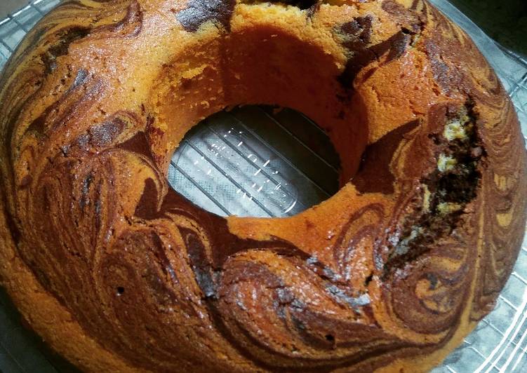 Resep Marble Cake 8 telur Full Butter Anti Gagal