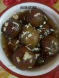 Sweet potato gulaab jamun