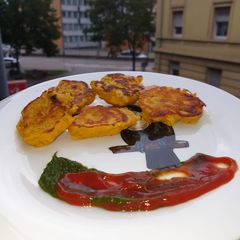 A picture of No Oil Pakoras.