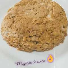 Una foto de Mug cake de avena