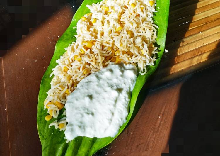 Recipe of Homemade Roasted chana daal rice