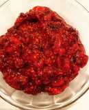 Mermelada de zarzamoras y fresas con chía - keto