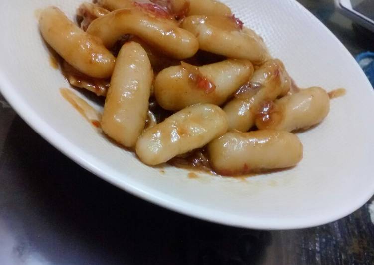 🍽 Tteobokki Pedas Ala Sendiri 😆