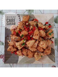 Foto resep Ayam Cabe Garam