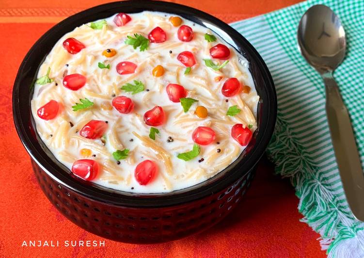 Recipe of Award-winning Thayir Semiya (Curd Vermicelli)