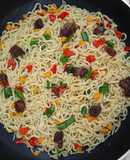 Beef Veggies Noodles