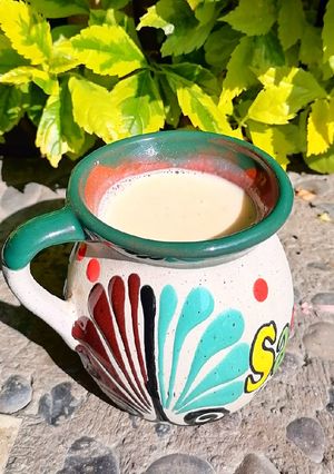 Una foto de Atole de calabaza de castilla 🏵️