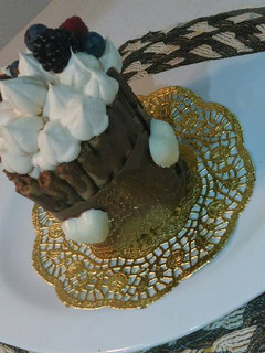 Una foto de Mini chalolle de dulce de leche