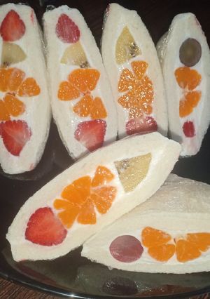 Foto resep Fruit Sando/ Fruit Sandwich/ Sandwich buah