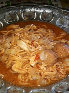 Foto resep Seblak kuah simpel mie bakso