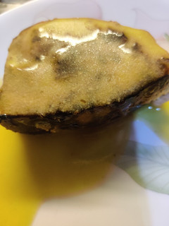 A picture of Pan-Grilled Blue Marlin with Beurre Blanc Sauce.