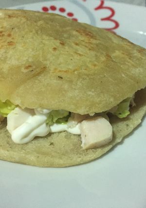 Una foto de Pan árabe