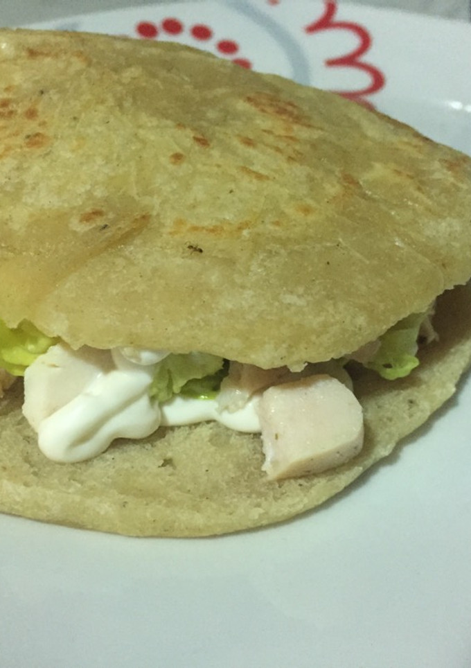 Una foto de Pan árabe