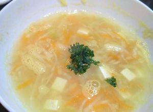 Une photo de Soupe miso