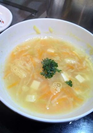 Une photo de Soupe miso